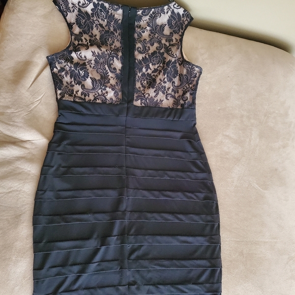 Black Cocktail Dress - Picture 2 of 3